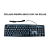 Kit Teclado e Mouse Com Fio Kross Elegance KE-KM400 Preto - Imagem 3