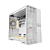 Gabinete Gamer Geometric Future Model 5 Vent Com 5 Fans ARGB Branco - Imagem 2