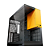 Gabinete Gamer Geometric Future Model 5 Com 5 Fans ARGB Preto e Amarelo - Imagem 4