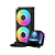 Water Cooler Gamdias Chione P5-240 Preto RGB Com Tela IPS LCD 3.4” 240mm - Imagem 4