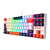 Teclado Mecânico Gamer Redragon Kumara RGB Switch Brown Branco Preto e Vermelho - Imagem 6