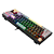 Teclado Mecânico Gamer Redragon Kumara RGB Switch Brown Preto Cinza e Amarelo - Imagem 4
