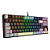 Teclado Mecânico Gamer Redragon Kumara RGB Switch Brown Preto Cinza e Amarelo - Imagem 5