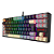 Teclado Mecânico Gamer Redragon Kumara RGB Switch Brown Preto Cinza e Amarelo - Imagem 6