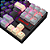 Teclado Mecânico Gamer Redragon Kumara RGB Switch Brown Preto Cinza e Amarelo - Imagem 8