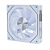 Fan Round5 Nordwind Reverse 120mm PWM ARGB Branco - Imagem 7