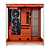 Gabinete Gamer Thermaltake E550 TG Gravel Sand Mid Tower E-ATX Sem Fans Marrom - Imagem 8