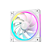 Kit 3 Fans DeepCool FL12 ARGB 120mm Forward Branco - Imagem 2