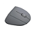 Mouse Sem Fio Vinik Vertical Ergonômico Ortopédico Power Fit 1600 Dpi USB Pm300 Cinza - Imagem 2