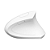 Mouse Sem Fio Vinik Vertical Ergonômico Ortopédico Power Fit 1600 Dpi USB Pm300 Branco - Imagem 2