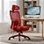 Cadeira Ergonômica Elements Astra Pro V2 Vermelho - Imagem 2