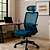 Cadeira Ergonômica Elements Astra Pro V2 Azul - Imagem 2