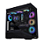 Gabinete Gamer Lian Li Mid Tower Vector V100X Sem Fans Preto - Imagem 1