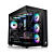 Gabinete Gamer Thermaltake View 380 TG Mid Tower ATX Com 4 Fans ARGB Preto - Imagem 1