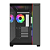 Gabinete Gamer Redragon Tesseract Mid Tower ATX RGB Sem Fans Preto - Imagem 7
