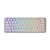 Teclado Magnético Akko Monsgeek Fun60 Pro SP 8K Switch Akko Glare Linear Com Fio Branco - Imagem 1