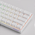 Teclado Magnético Akko Monsgeek Fun60 Pro SP 8K Switch Akko Glare Linear Com Fio Branco - Imagem 7
