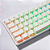 Teclado Magnético Akko Monsgeek Fun68 RGB 8K Switch Akko Glare Linear Branco - Imagem 7