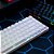 Teclado Magnético Akko Monsgeek Fun68 RGB 8K Switch Akko Glare Linear Branco - Imagem 3