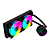 Water Cooler Kalkan Iota V2 240 RGB 240mm ARGB Preto - Imagem 5