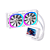 Water Cooler Gamer Round5 Notus 240 ARGB Com Display Branco - Imagem 4