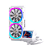 Water Cooler Gamer Round5 Notus 240 ARGB Com Display Branco - Imagem 5