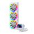 Water Cooler Gamer Round5 Notus 360 ARGB Com Display Branco - Imagem 3
