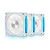 Kit 3 Fans Round5 Nordwind Forward 120 ARGB Com Controladora Branco - Imagem 2