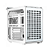Gabinete Gamer Cooler Master Qube 500 Flatpack Com Fan Branco - Imagem 2