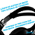 Headset Edifier K800 USB Profissional Com Placa de Som Áudio Digital e Microfone Preto - Imagem 7