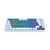 Teclado Mecanico Low Profile Redragon Vili Switch Brown Azul - Imagem 2