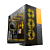 Gabinete Gamer Geometric Future Model 5 Vent Com Fans Preto e Amarelo - Imagem 2