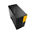Gabinete Gamer Geometric Future Model 5 Vent Com Fans Preto e Amarelo - Imagem 7