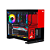 Gabinete Gamer Redragon Eternal Pro ATX Com Tela LCD Preto e Vermelho - Imagem 3