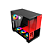 Gabinete Gamer Redragon Eternal Pro ATX Com Tela LCD Preto e Vermelho - Imagem 4