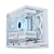 Gabinete Gamer Lian Li Mid Tower Dynamic Mini V2 Flow 5 Fans Branco - Imagem 1