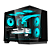 Gabinete Gamer Fortrek Clarity Max Preto - Imagem 1