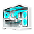 Gabinete Gamer Fortrek Clarity Max Branco - Imagem 1