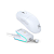 Mouse Sem Fio Fortrek Dock de Carregamento Loyal Branco - Imagem 1