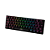 Teclado Gamer Fortrek Gravity Air Compact RGB Sem Fio Switch Brown Preto - Imagem 7