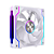 Kit 3 Fans Fortrek Twister Unifans Wireless ARGB Branco - Imagem 6
