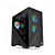 Gabinete Gamer Thermaltake Divider 170 TG Mid Tower Micro ATX Preto - Imagem 1
