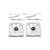 Kit 3 Fans Thermaltake LE120 ARGB CL-F205-PL12SW-A Branco - Imagem 4