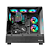 Kit 3 Fans Thermaltake LE120 ARGB CL-F204-PL12SW-A Preto - Imagem 7