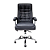 Cadeira De Escritório Big Presidente Pillow Top Mola Ensacada Preta - Imagem 2