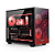 Gabinete Gamer Redragon Strafe Flow Dragon ATX CA-618B Preto - Imagem 3