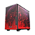 Gabinete Gamer Redragon Strafe Flow Dragon ATX CA-618B Preto - Imagem 6