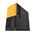 Gabinete Gamer Geometric Future Model 4 King Arthur Preto e Amarelo - Imagem 6