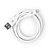 Cabo de Carregamento iWill Essencial USB para Lightning Branco - Imagem 2