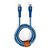 Cabo de Carregamento Harry Potter Corvinal USB-C para USB-C Azul - Imagem 3